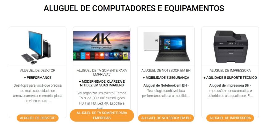 Locação de Equipamentos para Empresas: Computadores, Telões e Tablets. Uma solução cada vez mais adotada por diversos negócios...