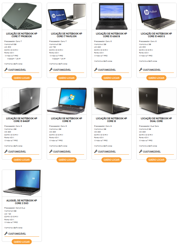 Aluguel de Notebook HP para Eventos - Desempenho, Confiabilidade e Tecnologia Profissional para o Sucesso do Seu Evento - Compumake
