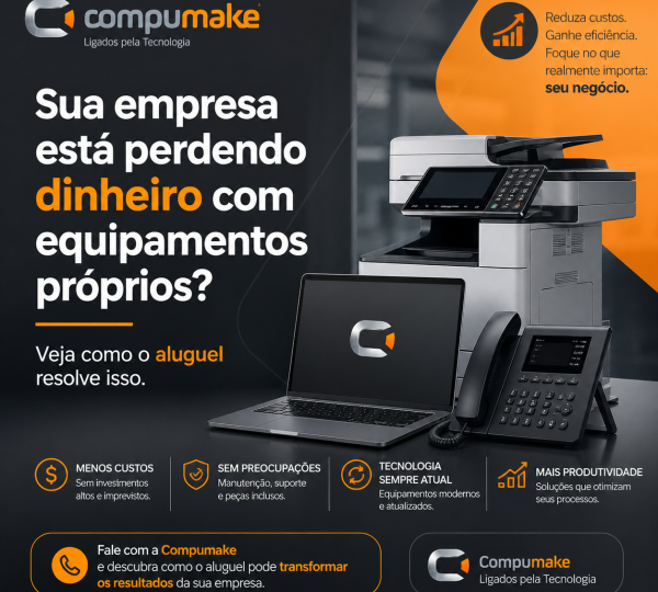 Sua empresa está perdendo dinheiro com equipamentos próprios Veja como o aluguel resolve isso